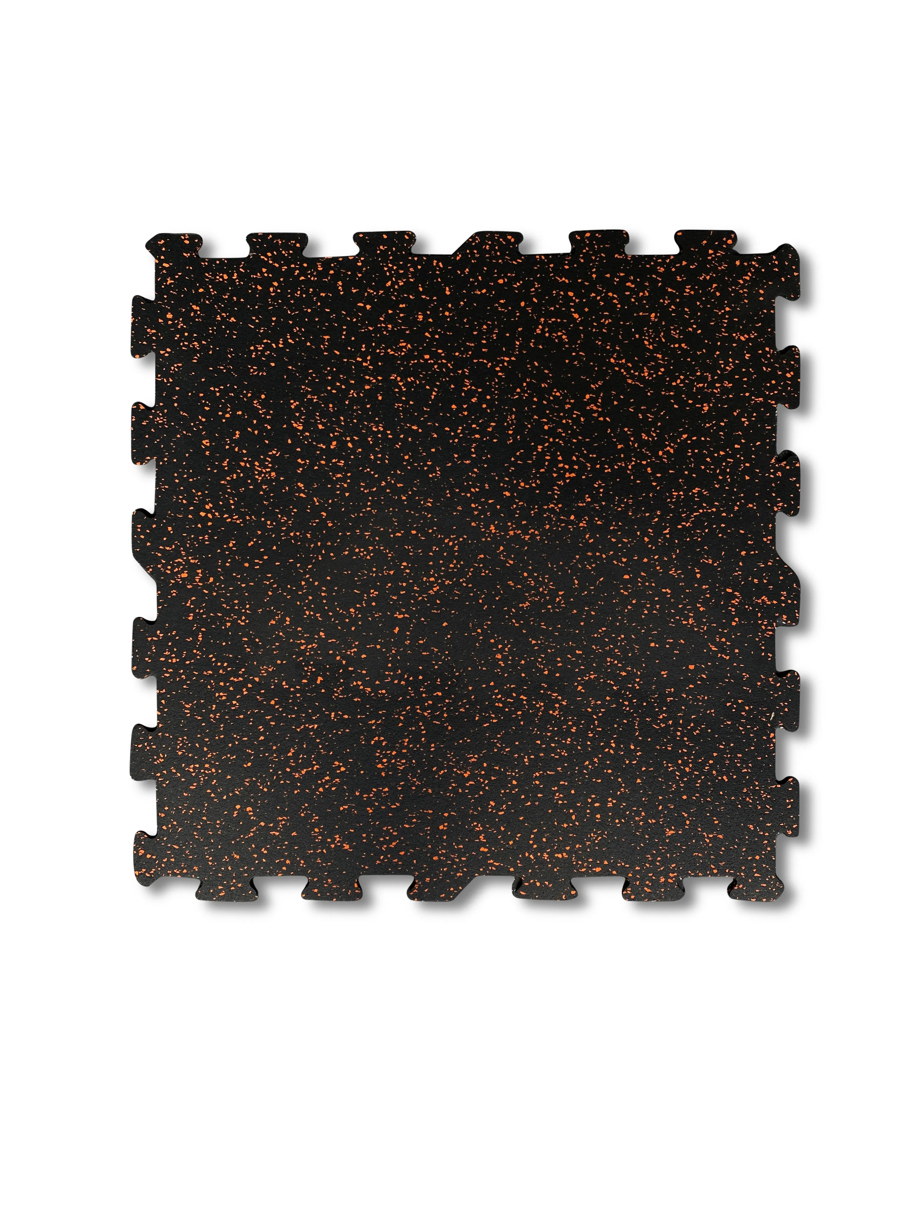 GYM FLOORING TILE 6MM X 23" X 23" / ORANGE