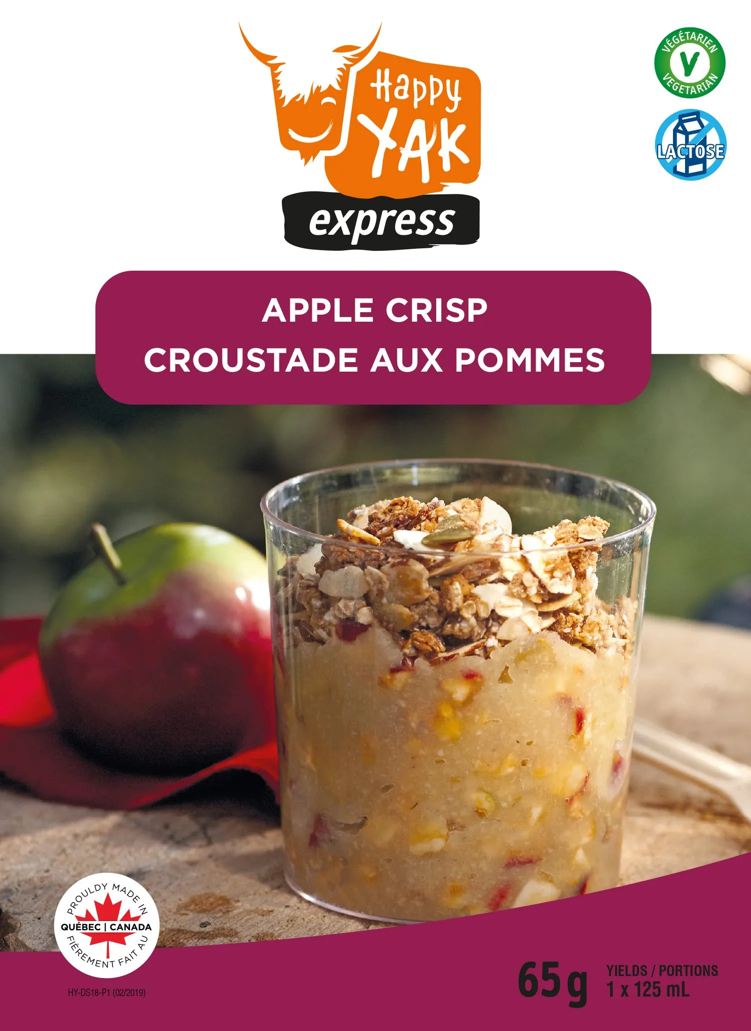 Happy Yak Apple Crisp