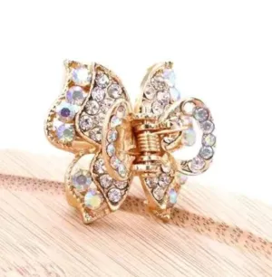 HAPPY000009 HC - B  Small Butterfly Hair claw  2.7X 2.7 CM