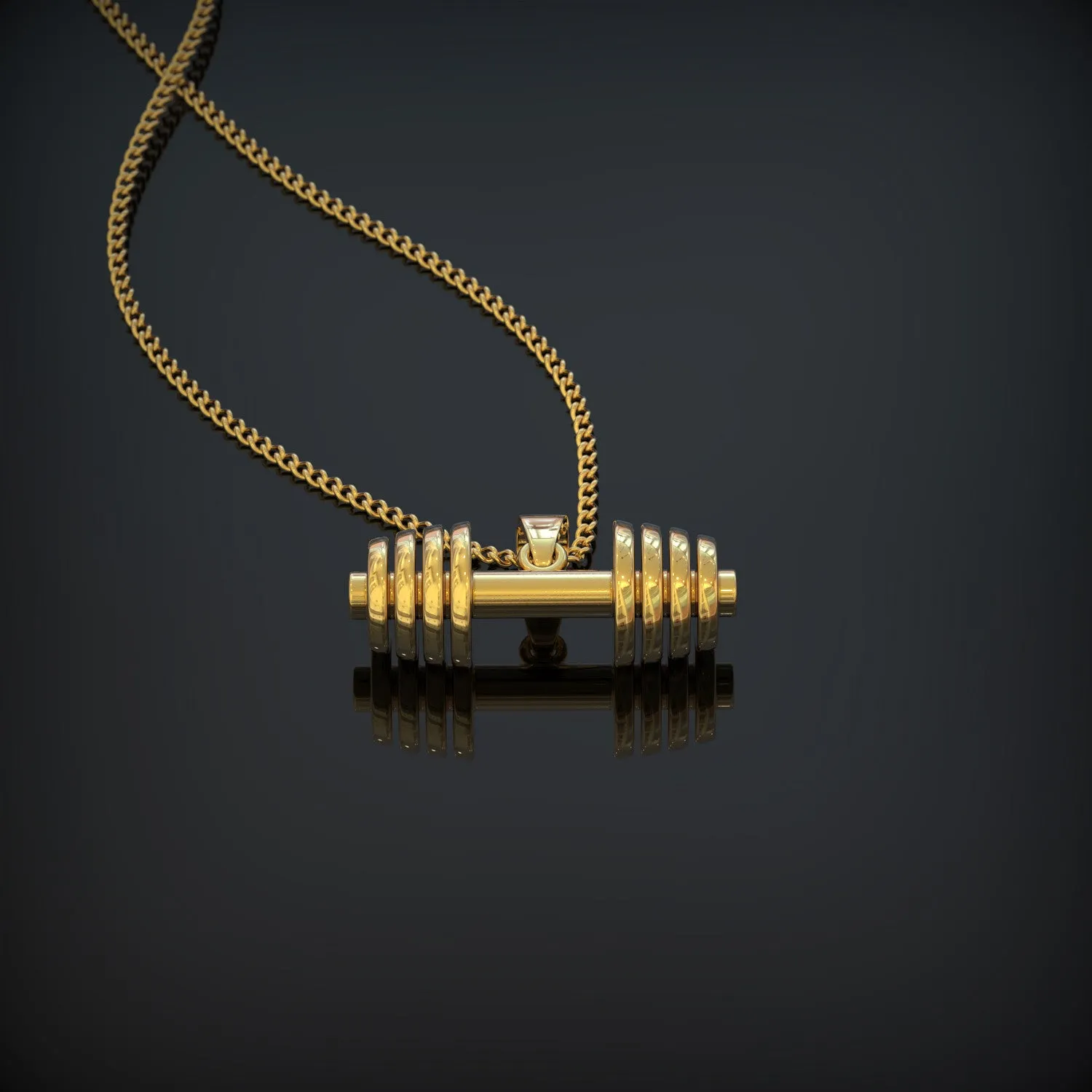 Hardcore Gym Necklace