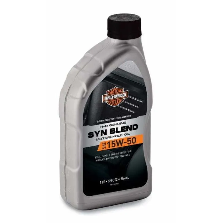 Harley-Davidson Genuine SYN Blend Motorcycle Oil - Litre