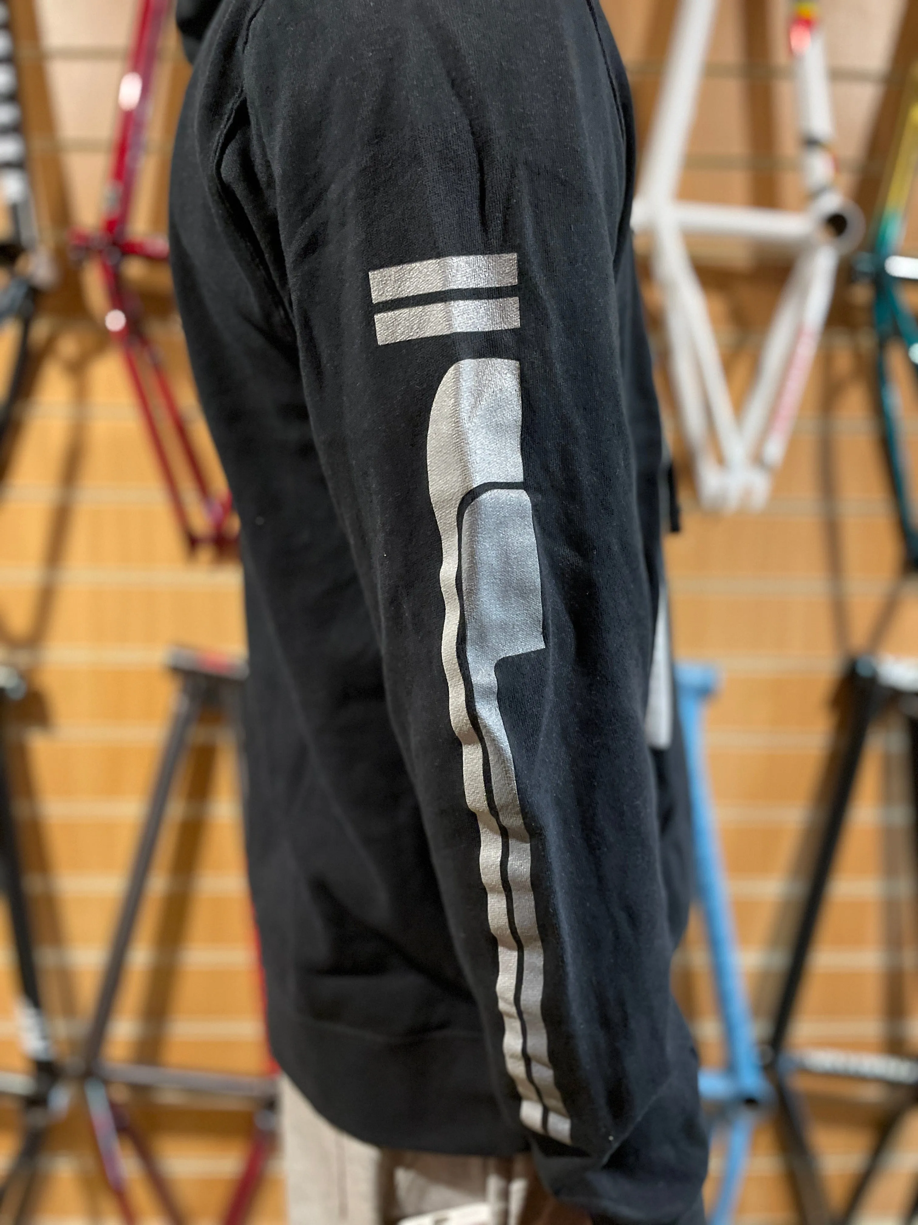 Haro Retro Zip Hoody Black