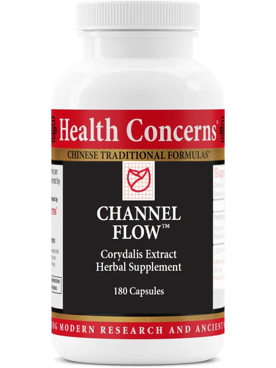 Health Concerns, Channel Flow, Economy Size, 180 ct