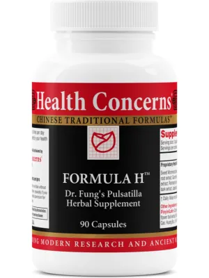Health Concerns, Formula H, 90 ct