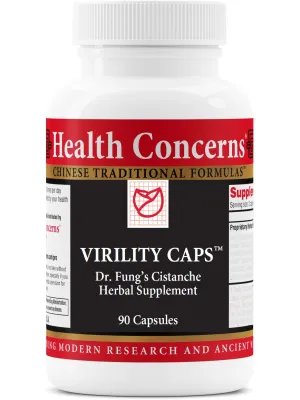 Health Concerns, Virility Caps, 90 ct
