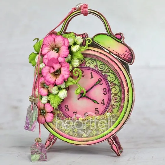 Heartfelt Creations - Moments In Time - Simple Moments Timepiece - Cling Stamp Set / 3972**