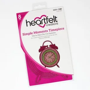 Heartfelt Creations - Moments In Time - Simple Moments Timepiece - Die Set / 7380**