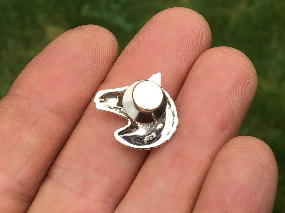 Horse Head Tie Tack or Horse Head Tie Bar / Tie Clip Sterling Silver