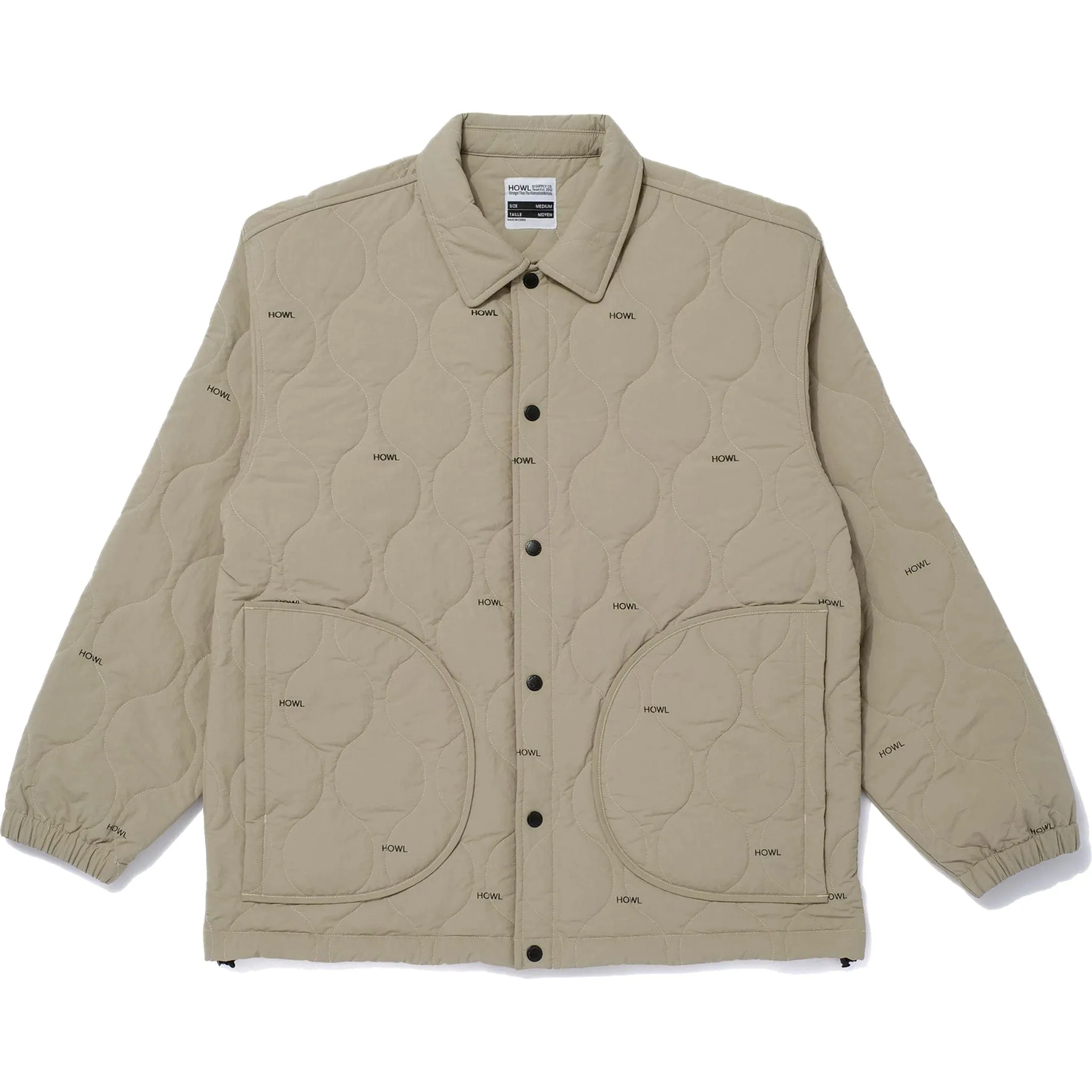 Howl Onion Quilt Jacket Grey