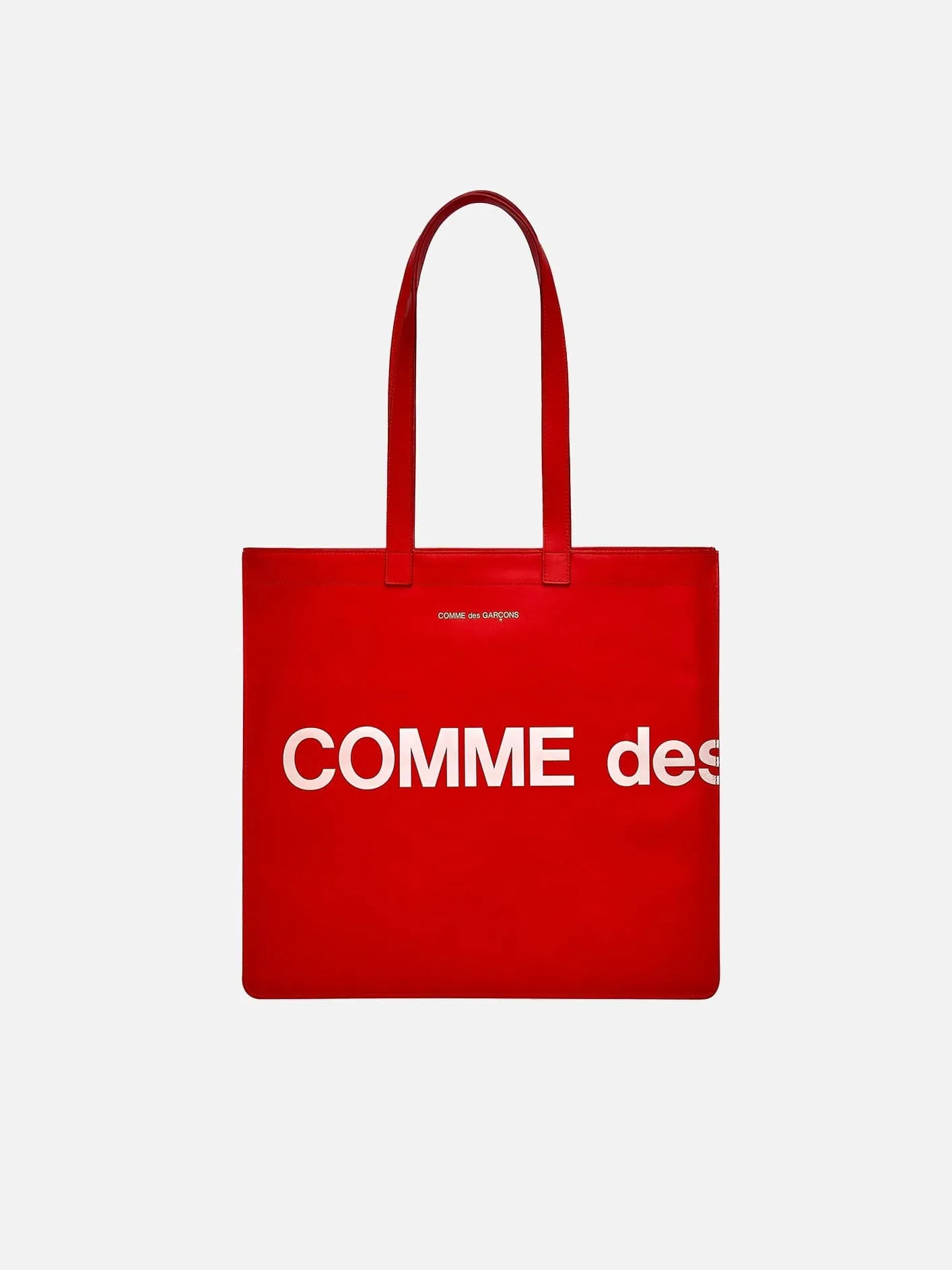 Huge Logo Tote - Red