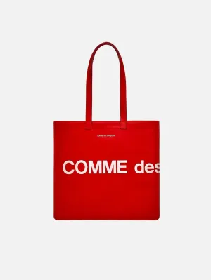 Huge Logo Tote - Red