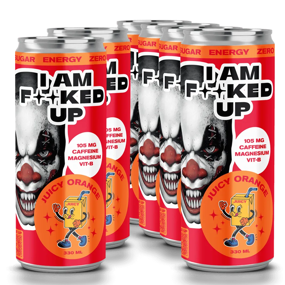 I Am Fucked Up Juicy Orange - 6x330ml.