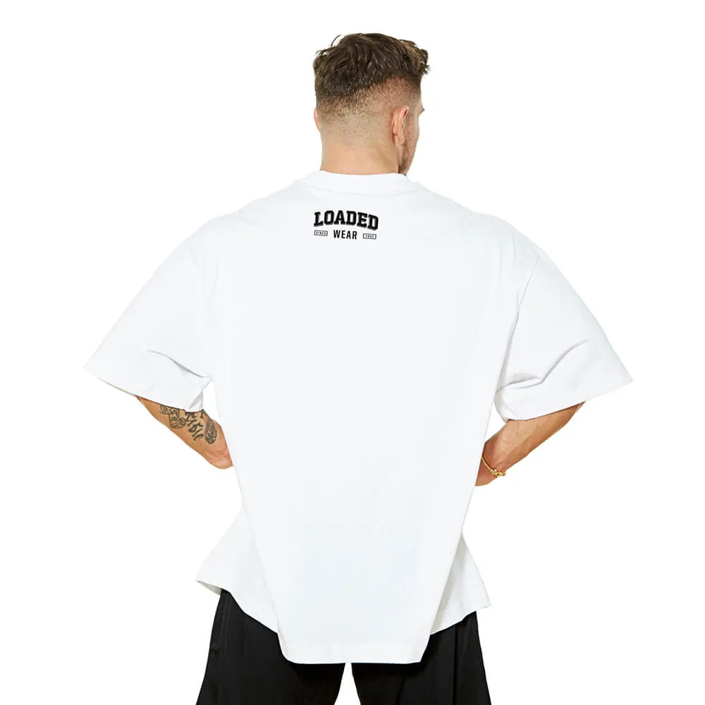 I Have A Sixpack Oversize Tee - White