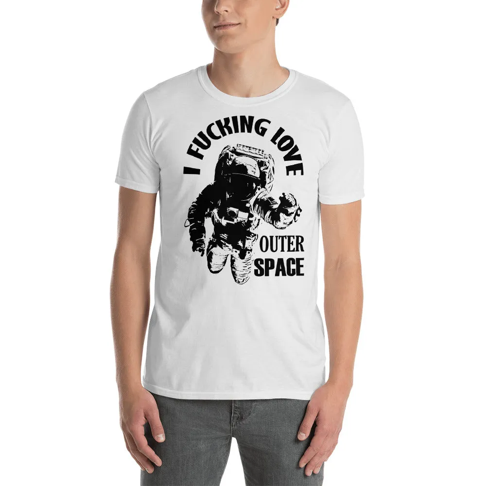 I Love Space T Shirt White Astronomer T Shirt I Love Fucking Space T Shirt for Men