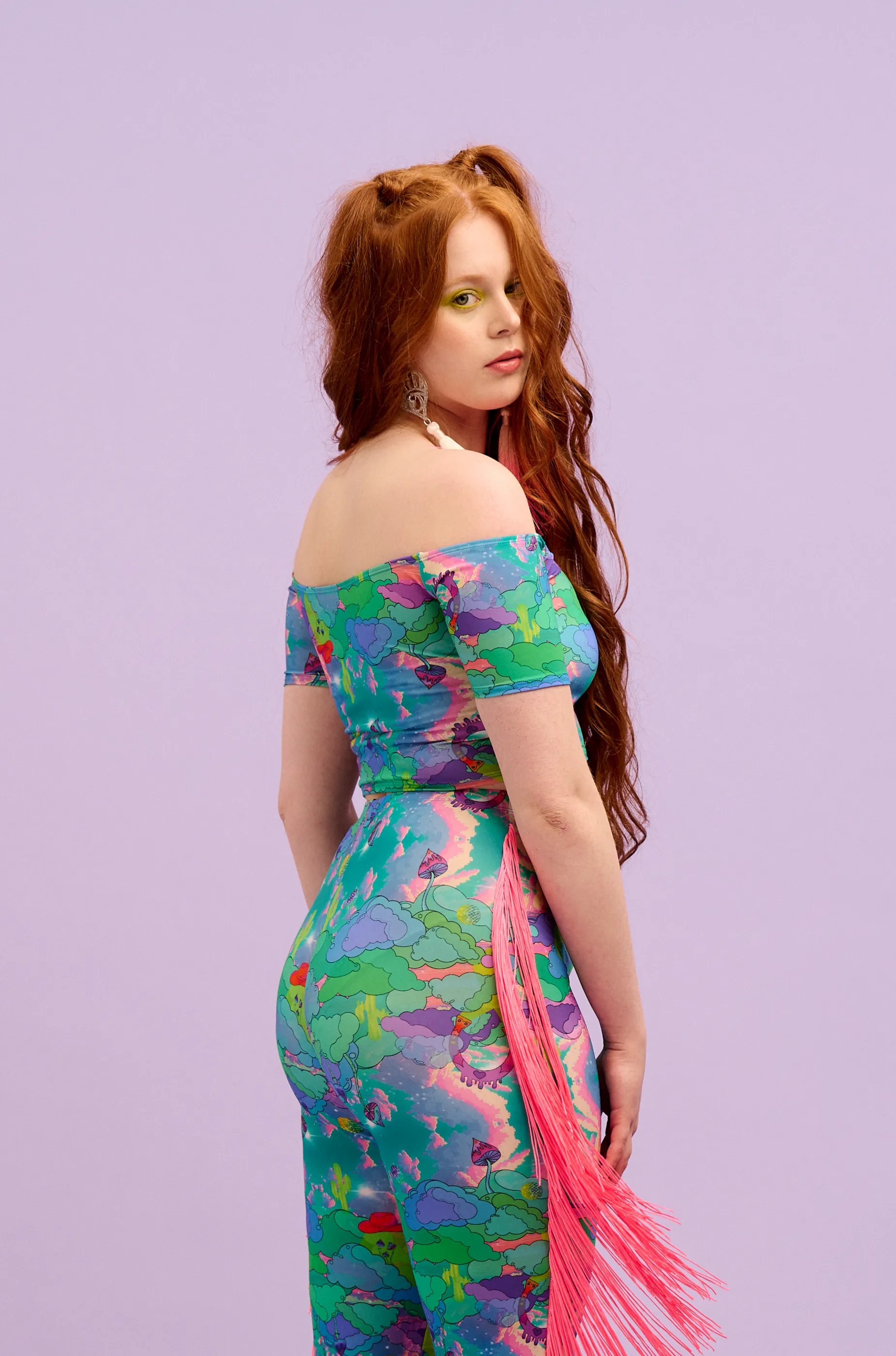 Intergalactic Rodeo Bardot Top