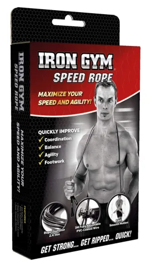 Iron Gym Speed Rope-Wire