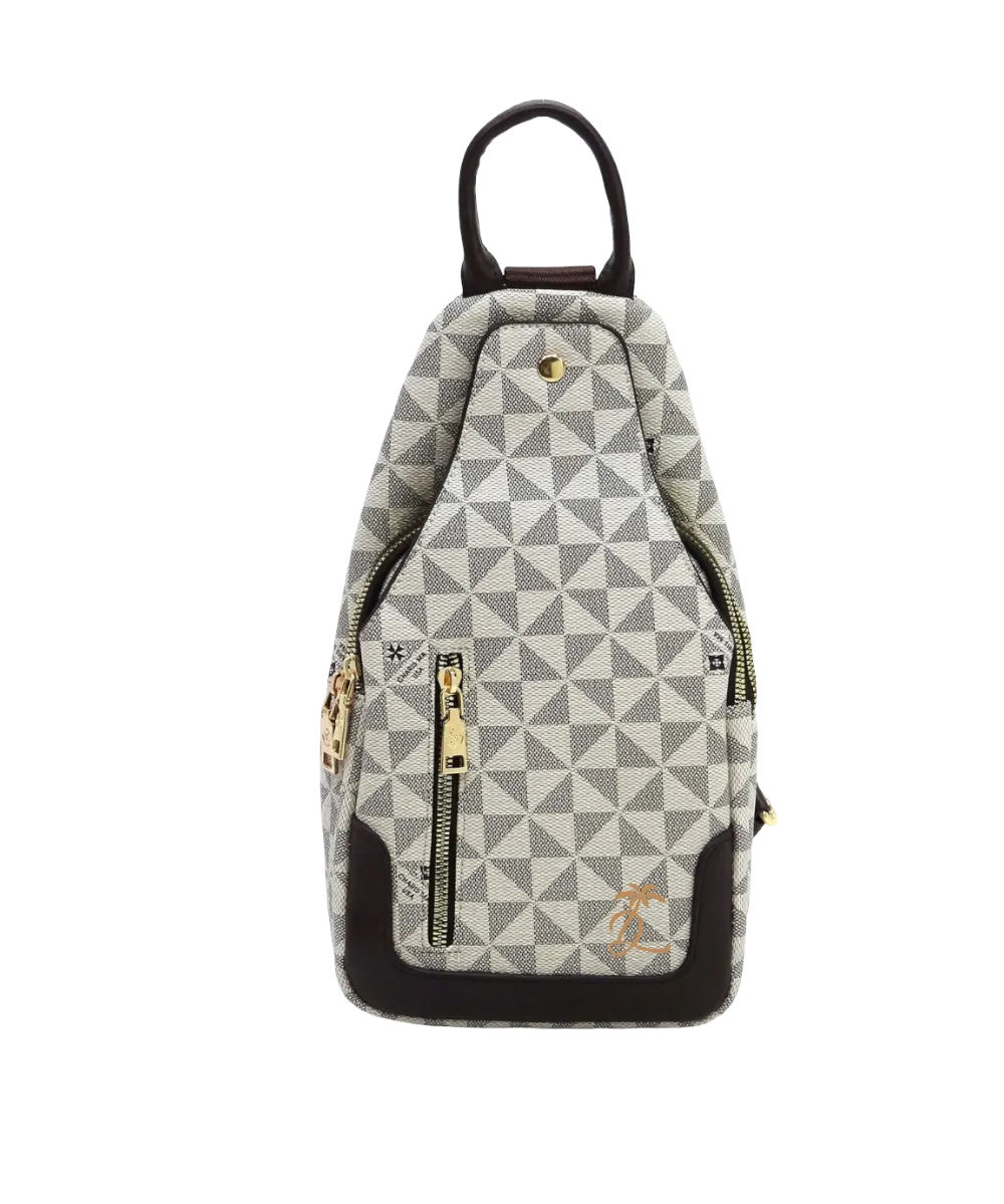 Island Drip Manulua Flap-Handle Crossbody Sling