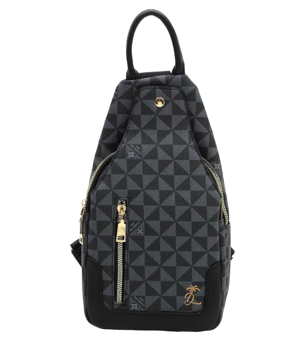 Island Drip Manulua Flap-Handle Crossbody Sling
