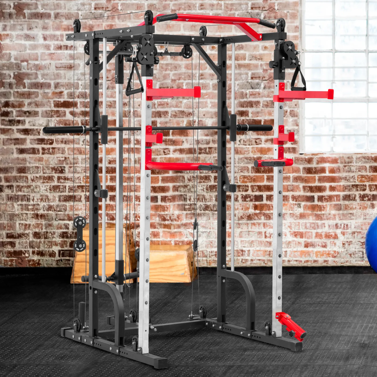 Jaula Smith Multiestacion De Ejercicio Fitness Funcional