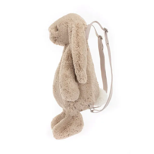 JELLYCAT- BASHFUL BEIGE BUNNY BACKPACK