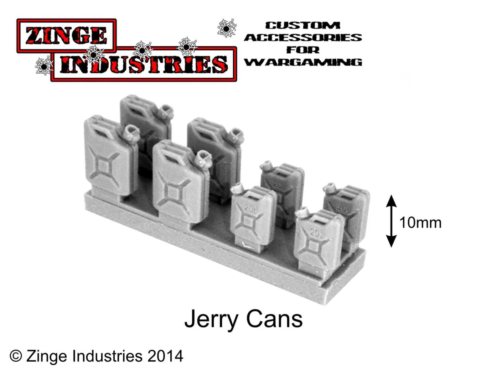 Jerry Cans 4 Large 4 Small