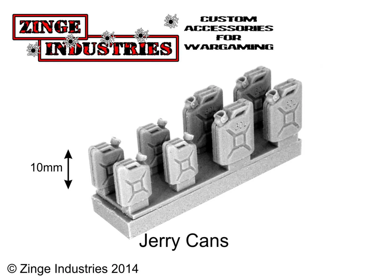 Jerry Cans 4 Large 4 Small