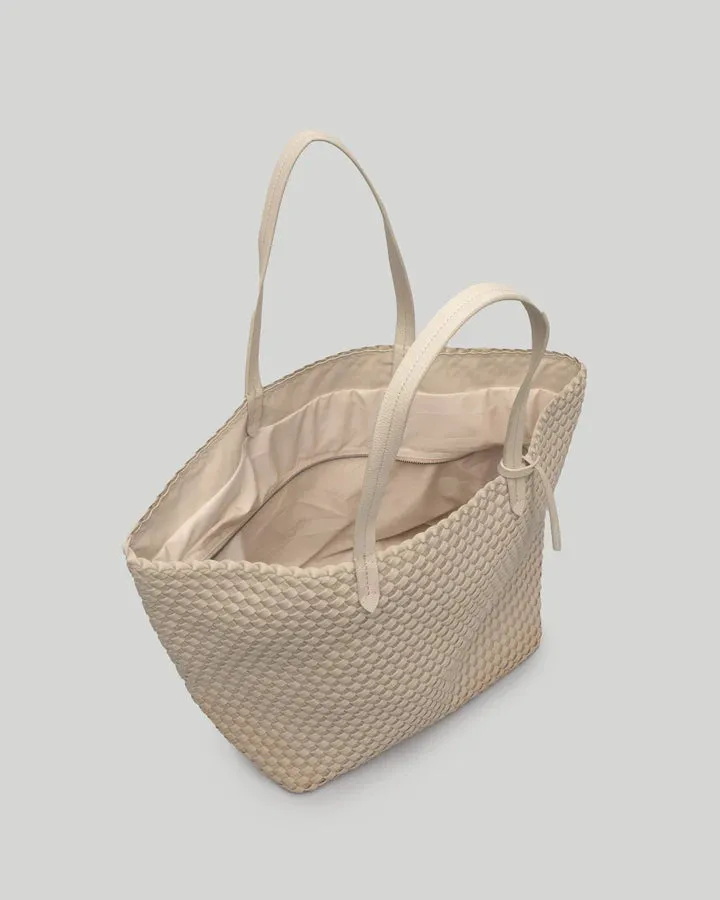 Jet Setter Large Tote (Ecru)