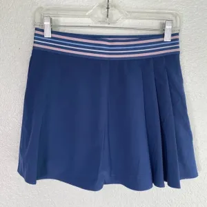Johnny Was Calme Skort Womens Medium Skirt Shorts Tennis Gym Active Blue Preppy
