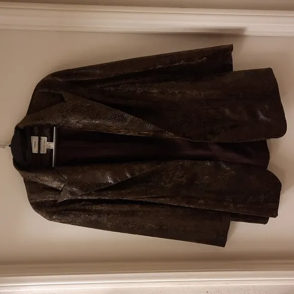 Joseph Ribkoff Creations Vintage Animal Print Jacket