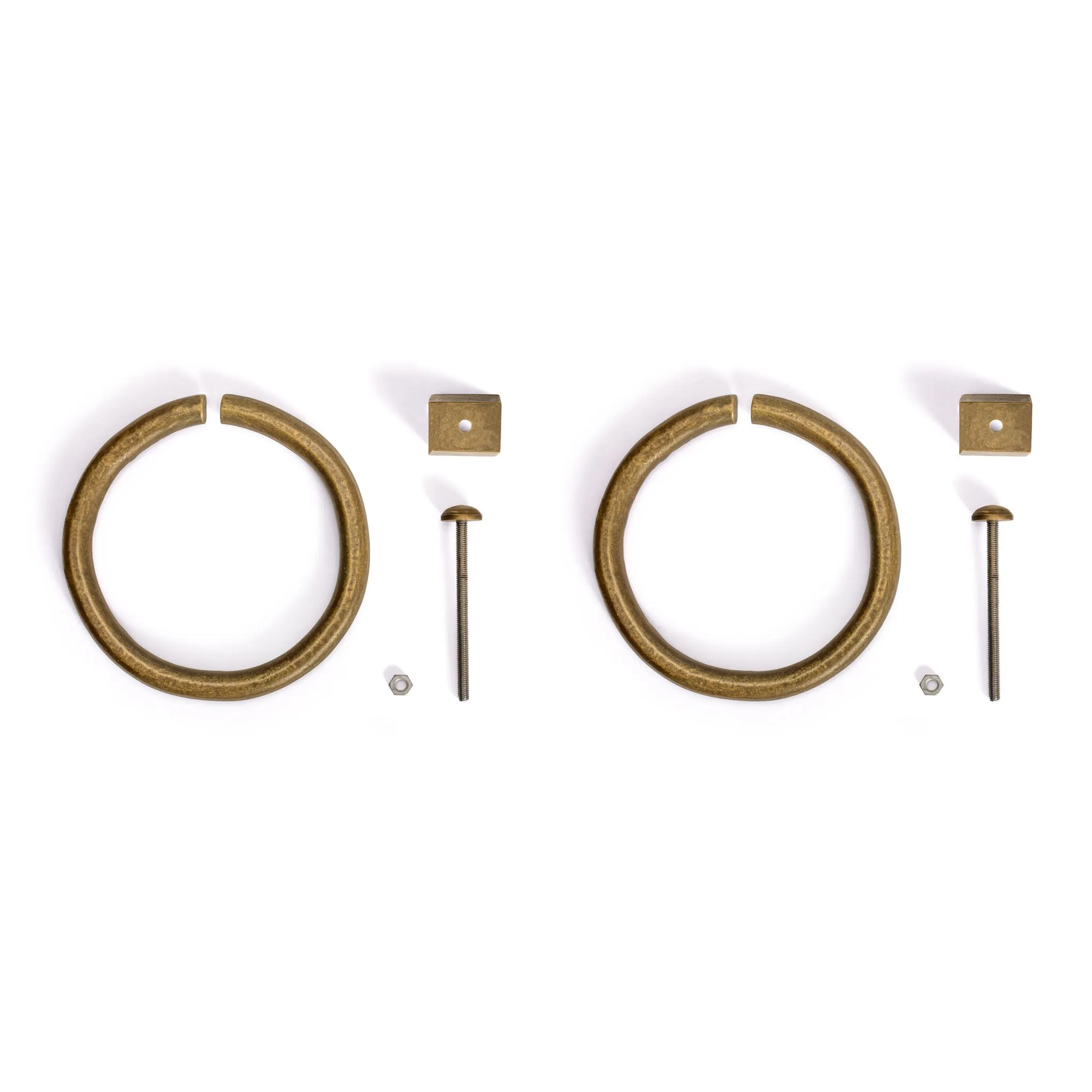 Jumbo Ring Pulls 6" - Set of 2