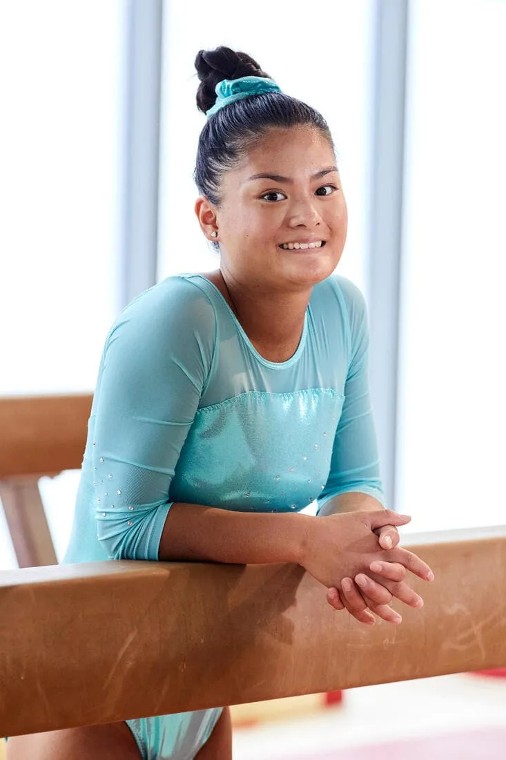 Justaucorps gym fille