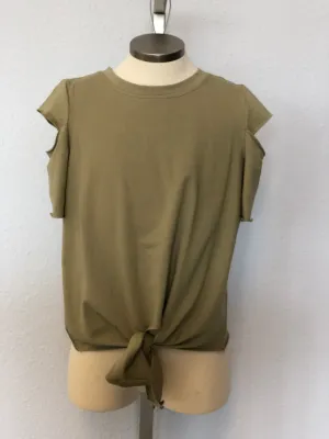 K CUTOUT TERRY TOP
