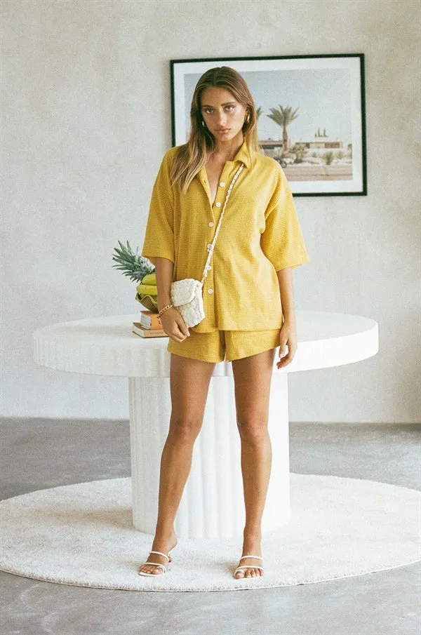 Kase Shorts - Mustard