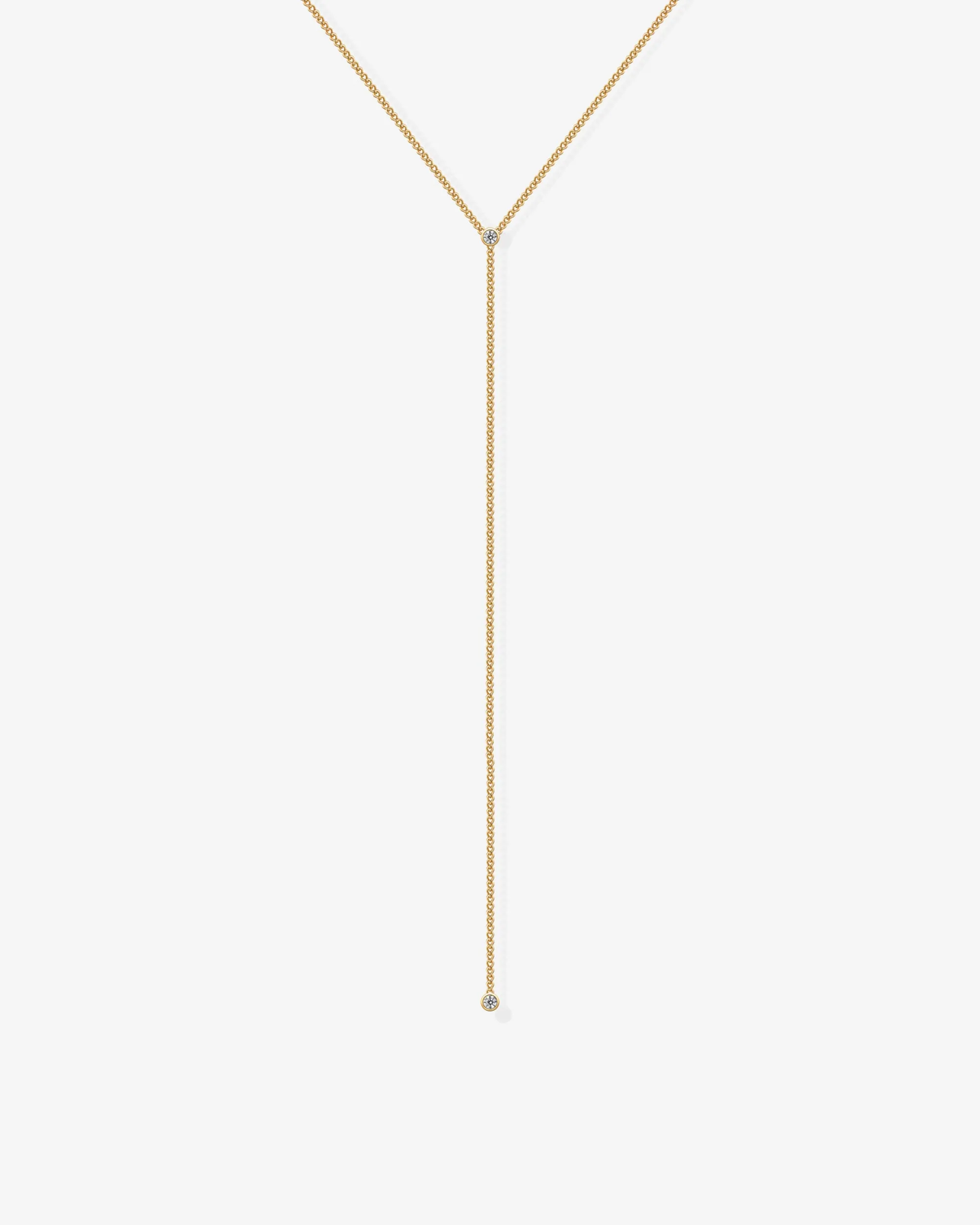 Keep It Simple Lariat Necklace