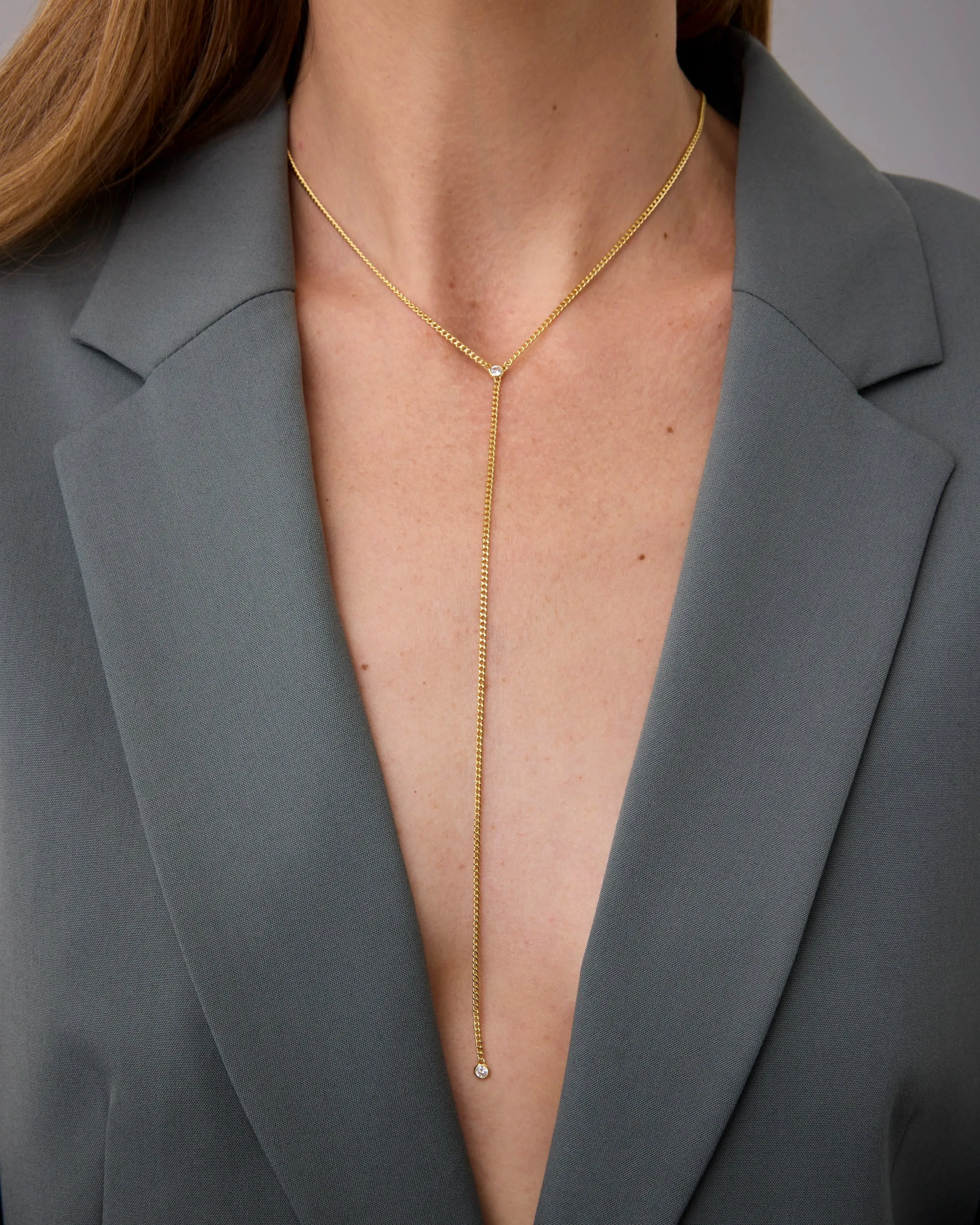 Keep It Simple Lariat Necklace