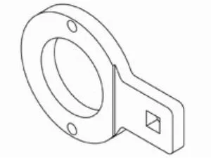 Kent-Moore DT-48636 Holding Fixture, Pinion Flange