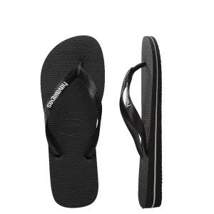 Kids Rubber Logo Thongs