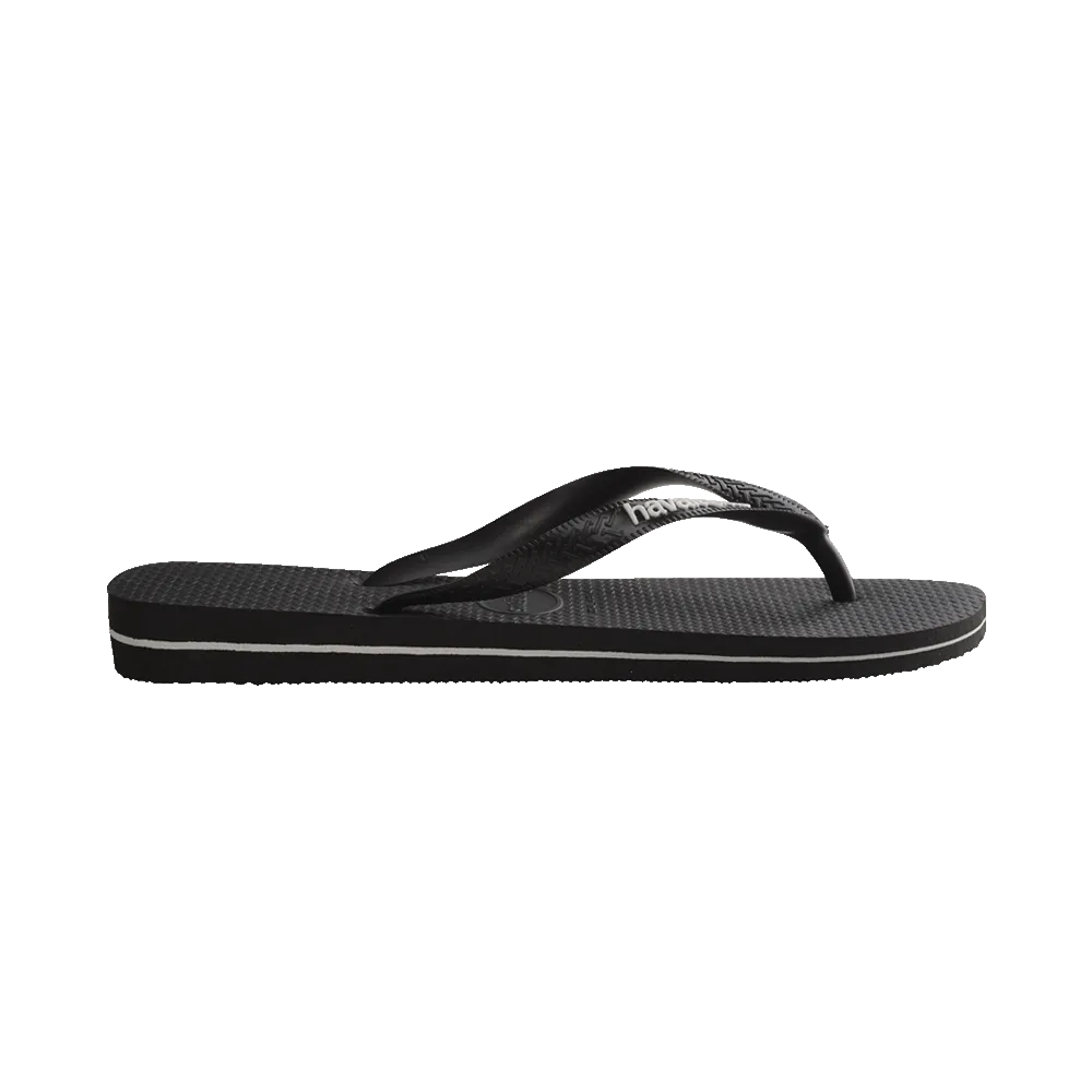 Kids Rubber Logo Thongs