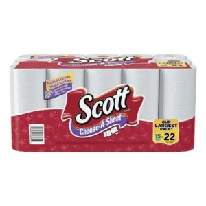 Kimberly-Clark Professional Choose-A-Size Mega Roll Paper Towels, 1-Ply, White, 102/Roll, 36371