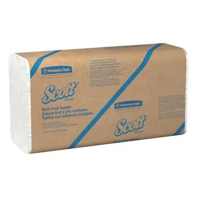 Kimberly-Clark Professional Scott Towels, Multi-Fold, White, 01807