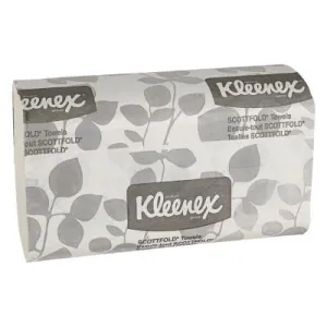 Kimberly-Clark Professional SCOTTFOLD Paper Towels, 7 4/5 x 12 2/5, White, 120/Pack, 13253