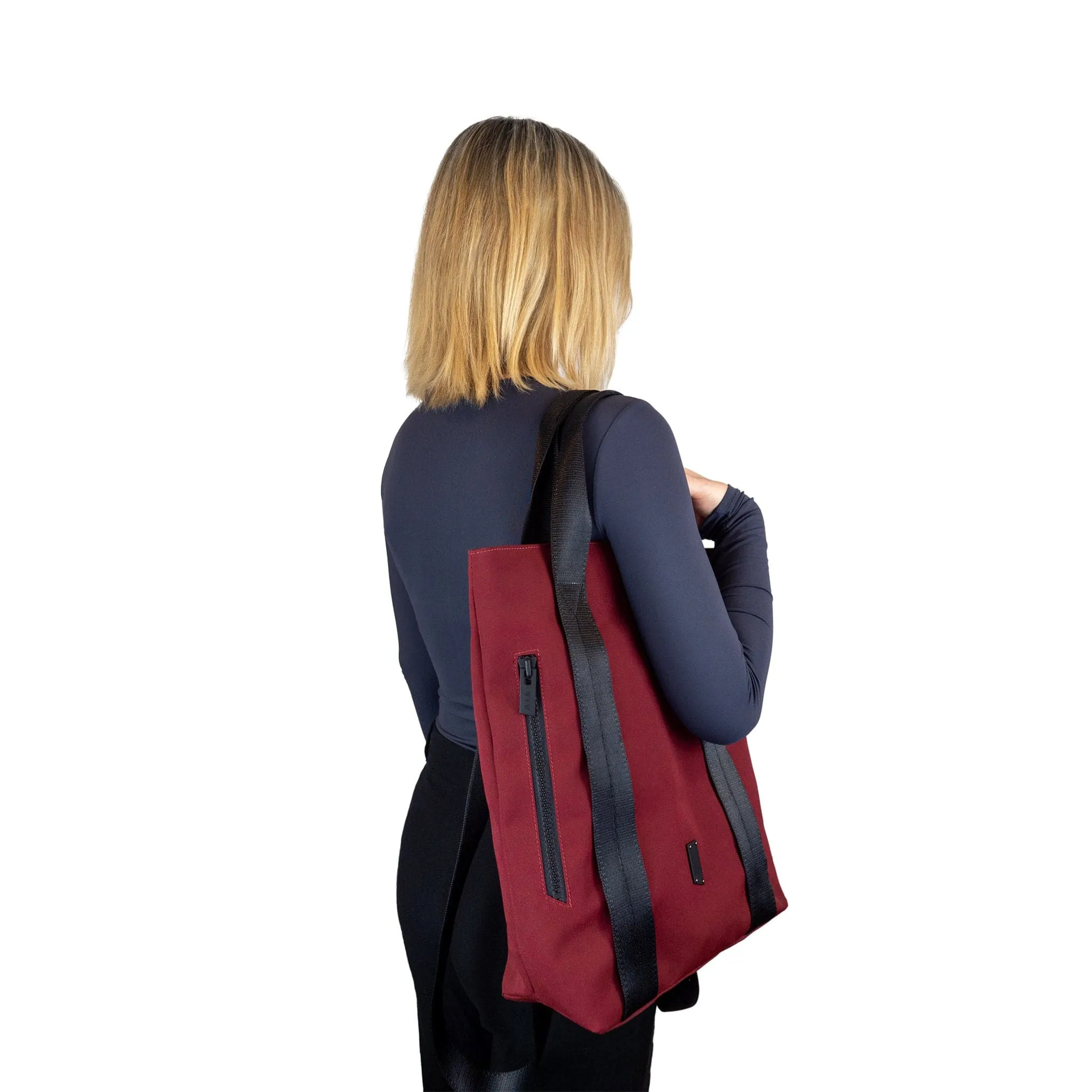 Kits Weather-Resistant Twill Vegan Convertable Tote Backpack | Multiple Colours