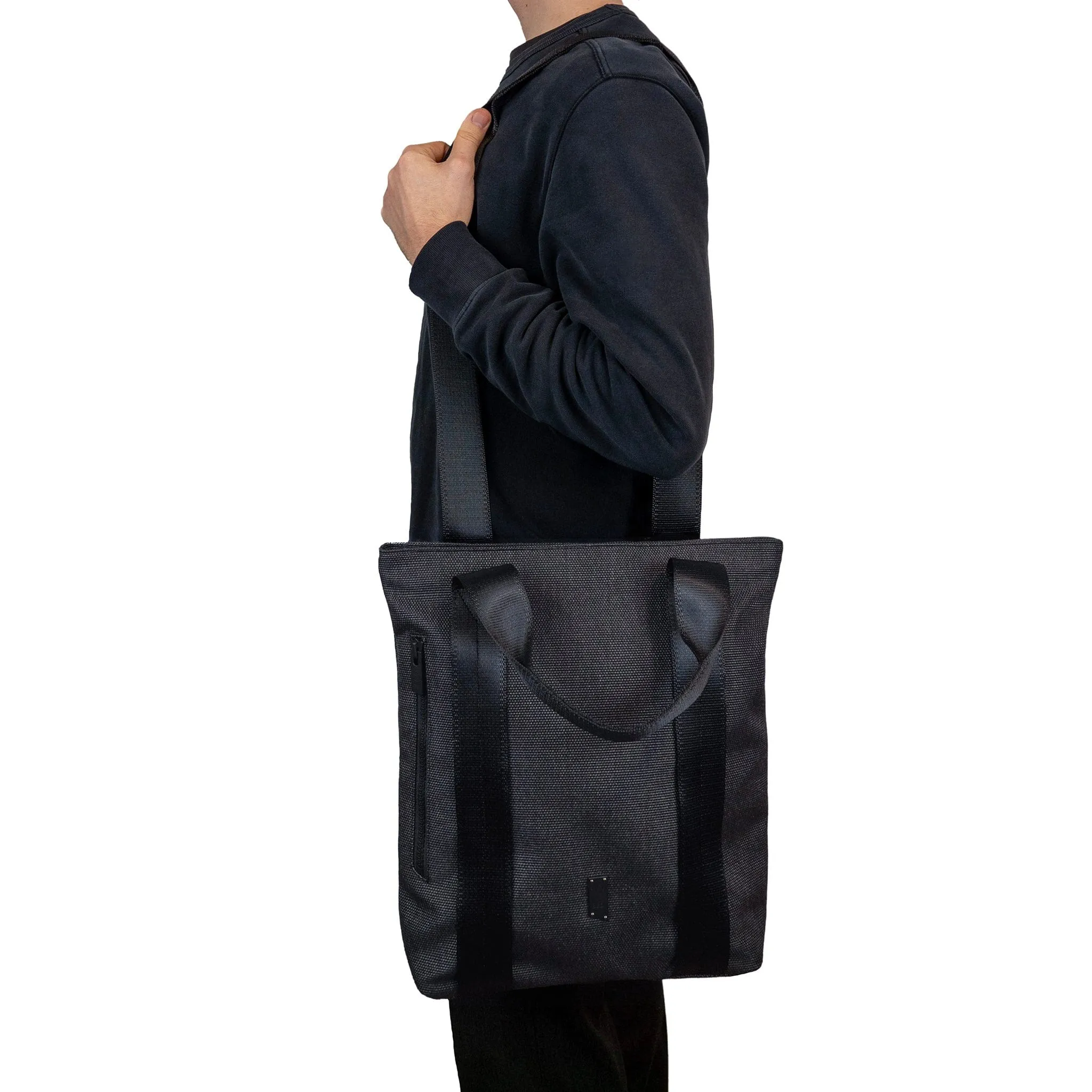 Kits Weather-Resistant Twill Vegan Convertable Tote Backpack | Multiple Colours