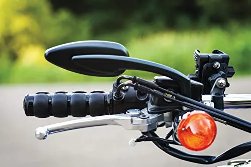 Kuryakyn 6337 Premium ISO Handlebar Grips for Throttle and Clutch: Honda & Triumph Motorcycles, 1 Pair