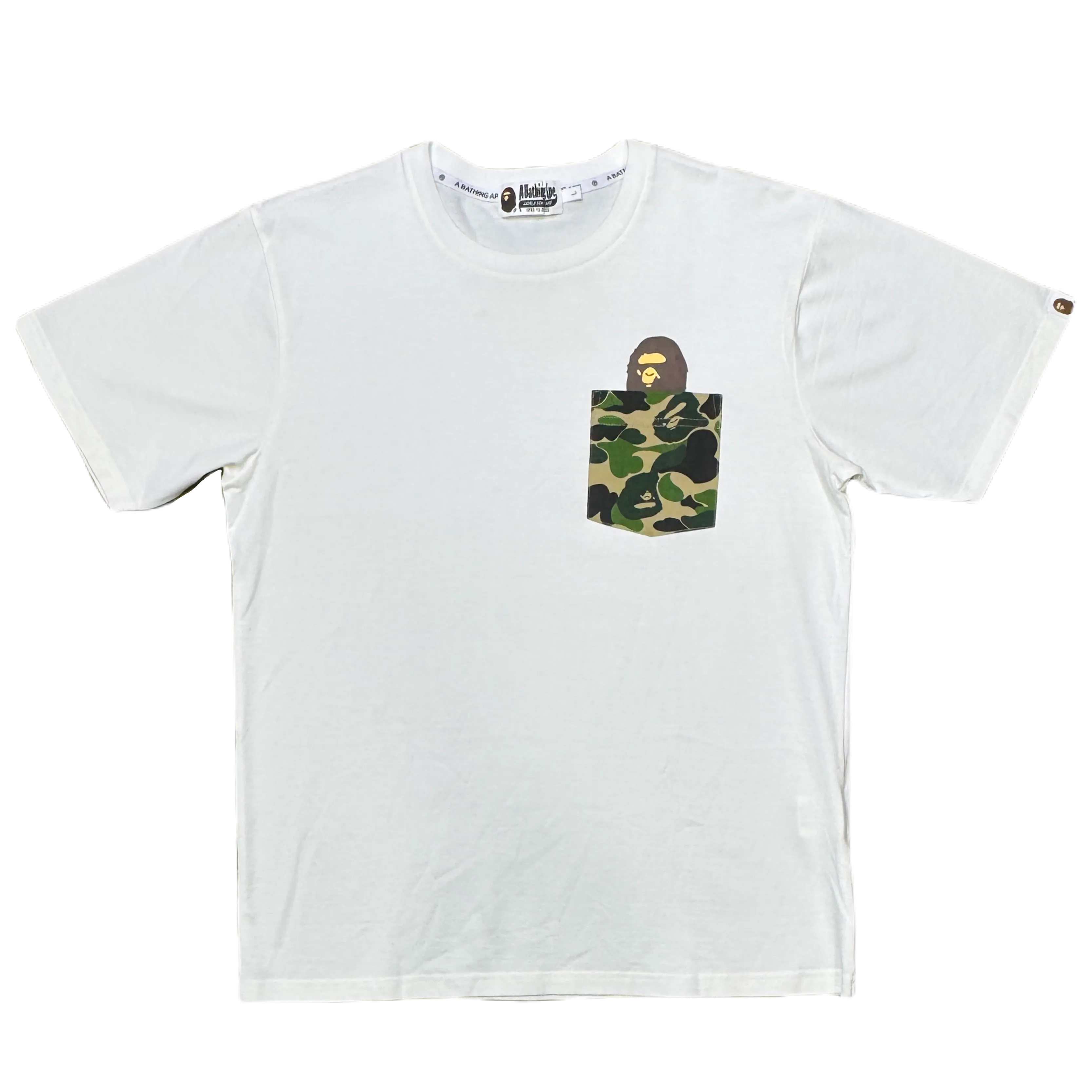 [L] Bape ABC Camo Pocket Ape Tee