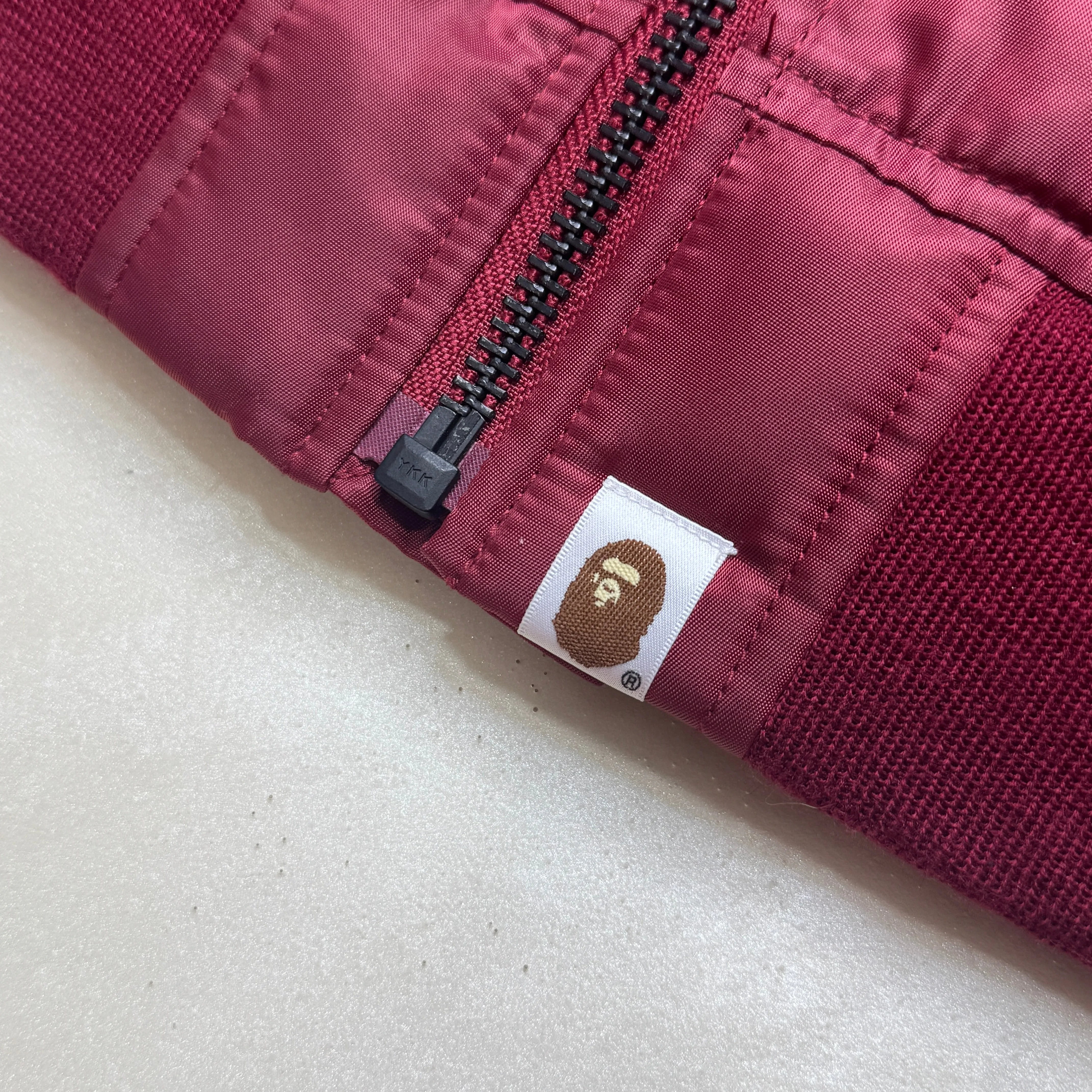 [L] Bape MA-1 Shark Bomber Jacket