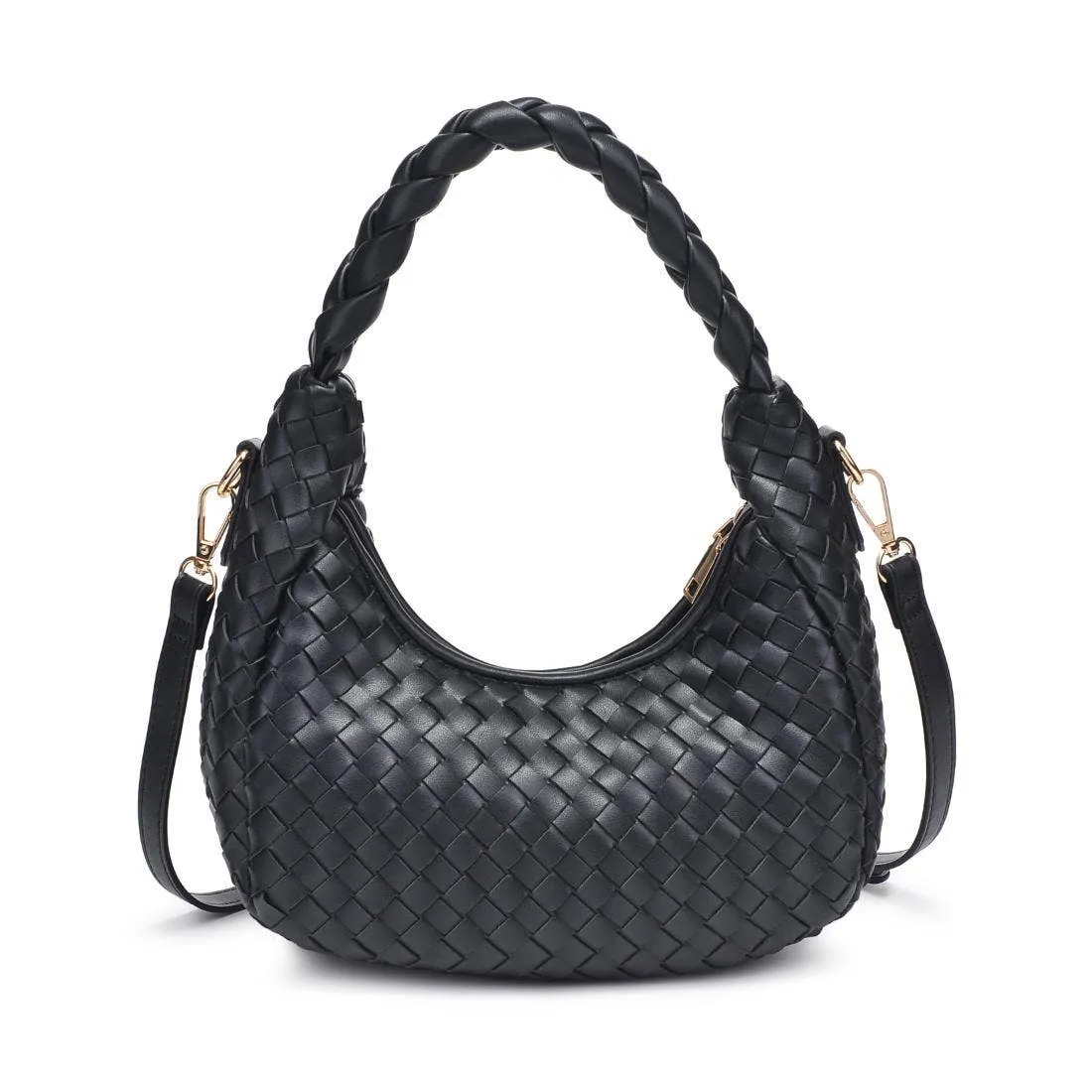 Laken Woven Shoulder Bag Crossbody