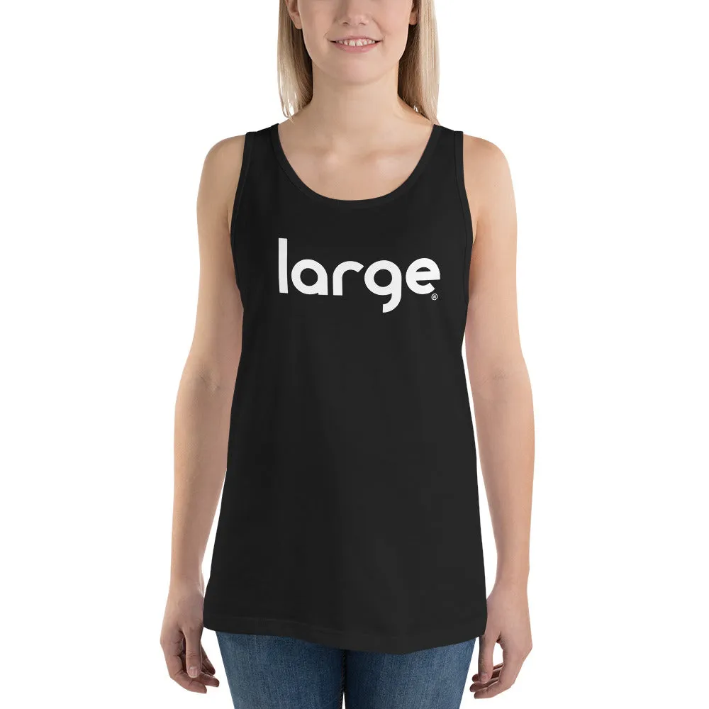 Large Music Unisex Tank Top