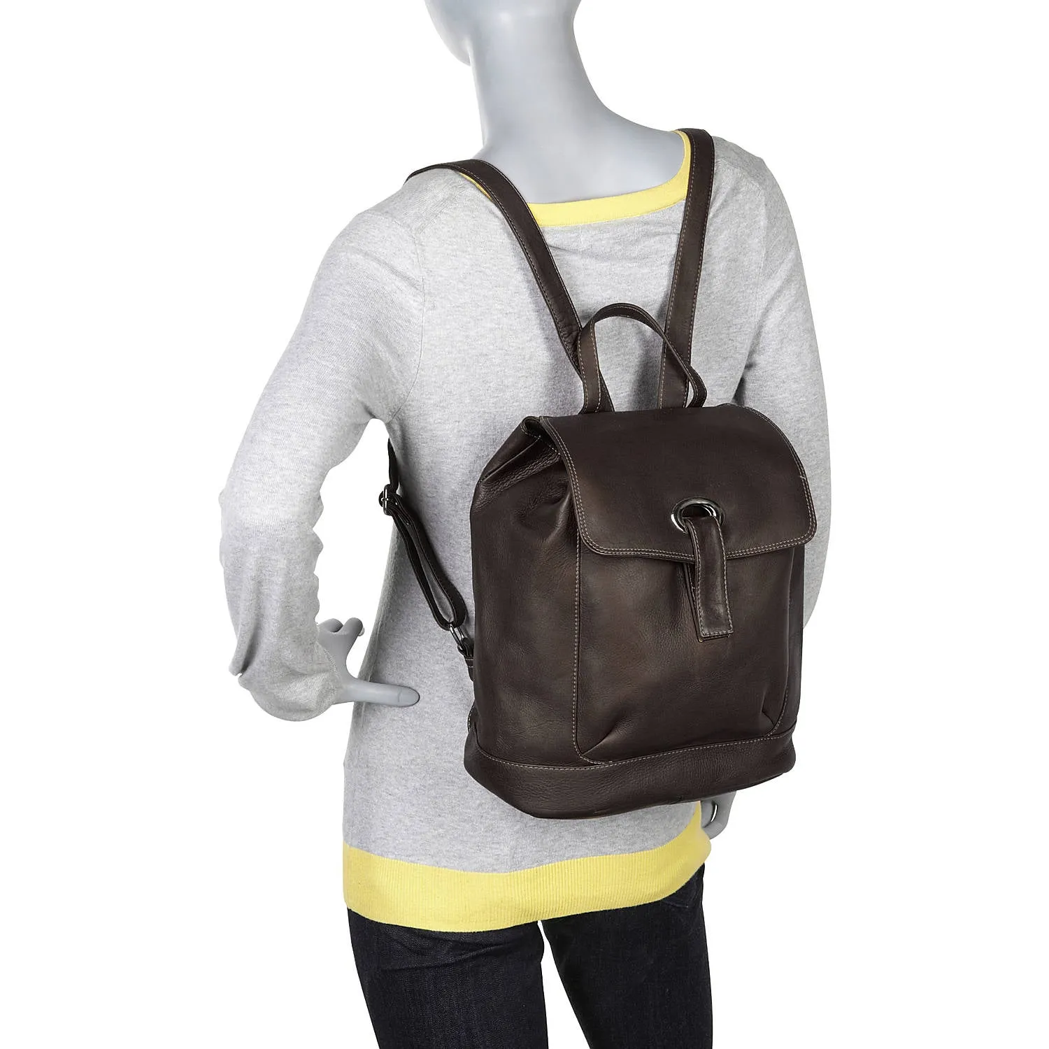 LARGE OVAL LOOP BACKPACK