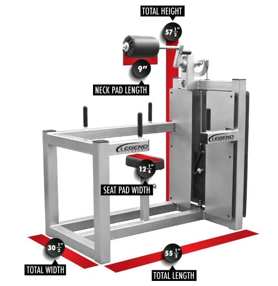 LEGEND FITNESS NECK MACHINE - 943